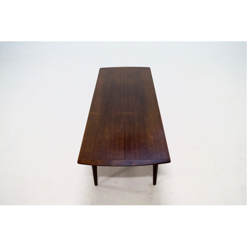 Mid-century rosewood coffee table Danish - 1960s