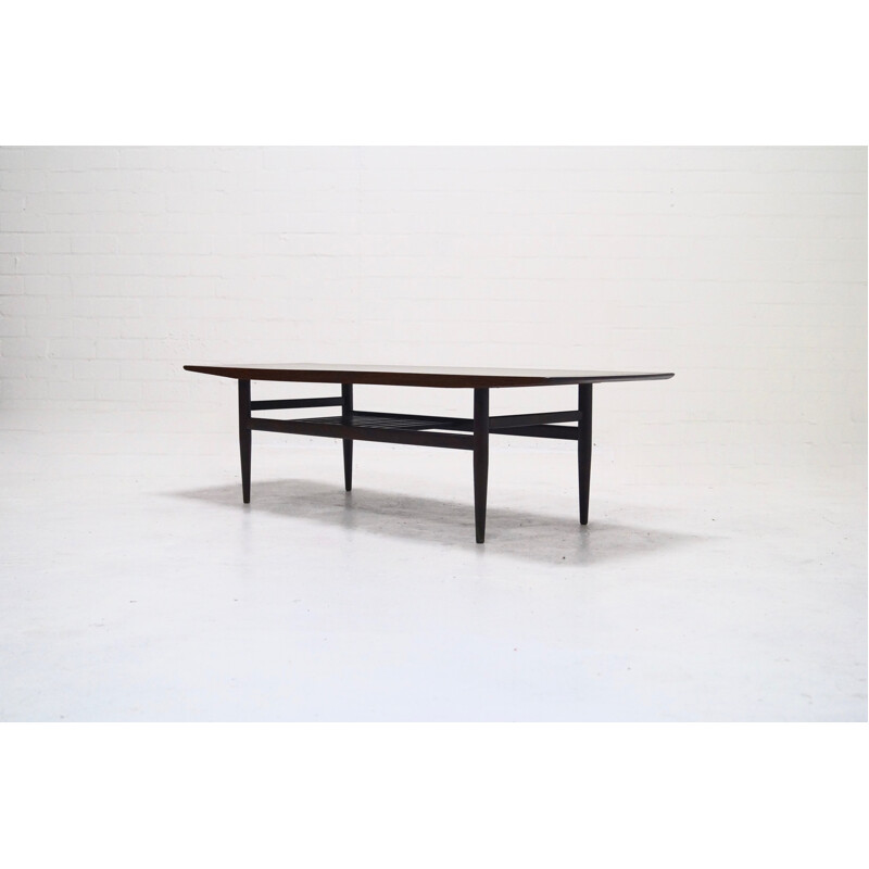 Mid-century rosewood coffee table Danish - 1960s