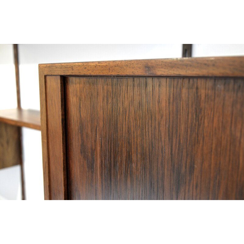 Rosewood wall unit by Kai Kristiansen - 1950s