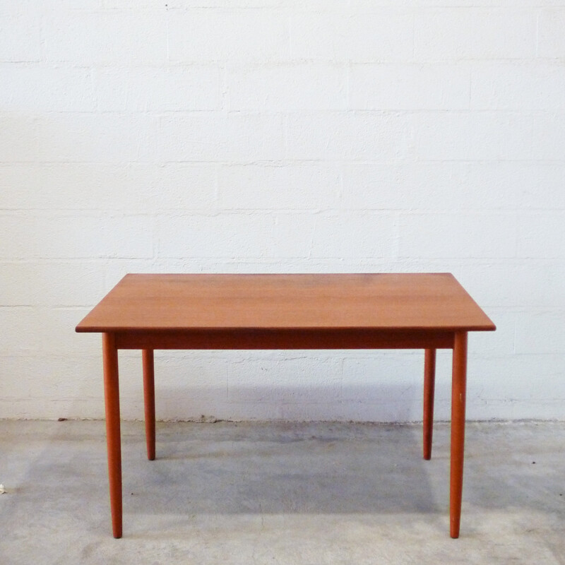 Teak expandable dining table - 1960s