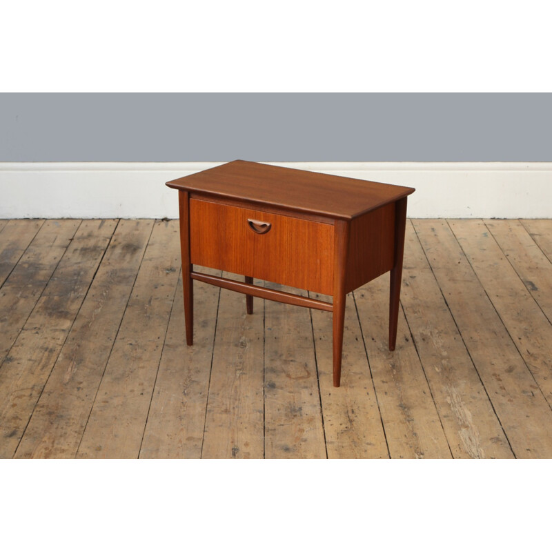 Teak night stand by Louis van Teeffelen - 1960s