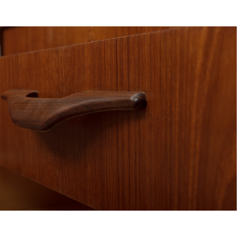 Scnadinavian teak sideboard with oak base - 1960s