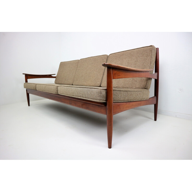Canapé vintage danois en palissandre pour Lifa - 1960