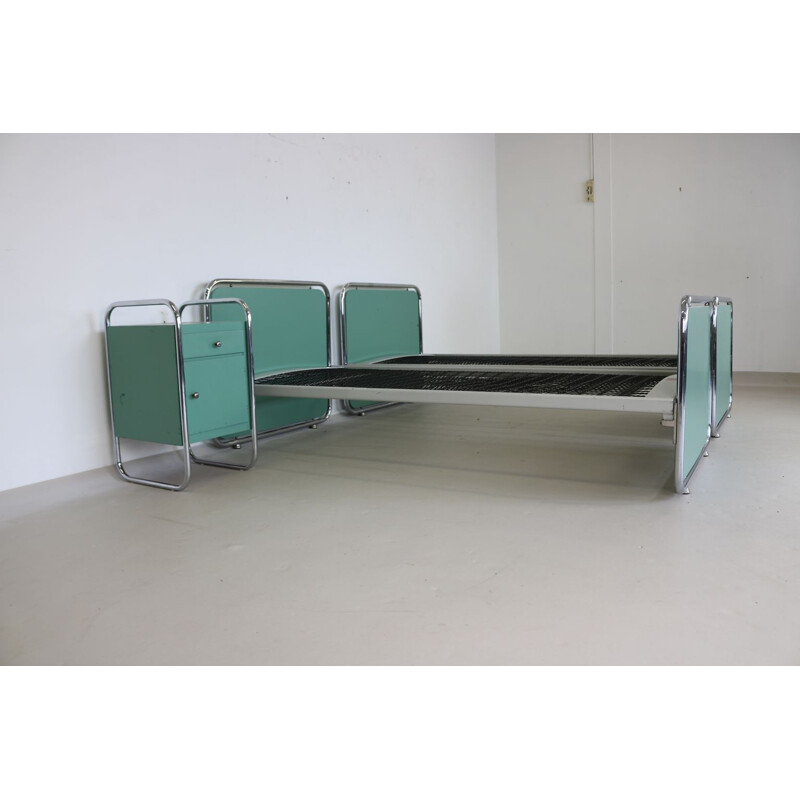 Dutch bedroomset in Bauhaus style - 1940s