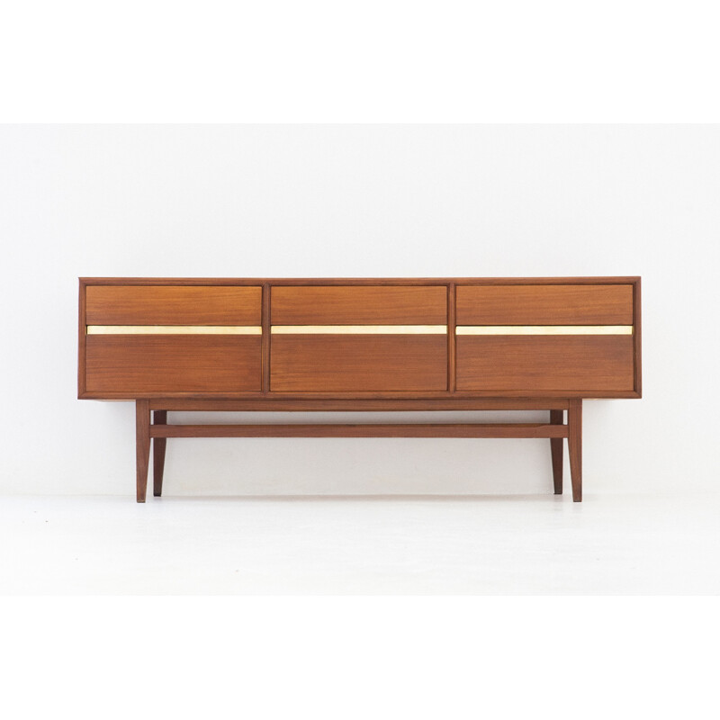 Italian rosewood chest of drawers - 1950s