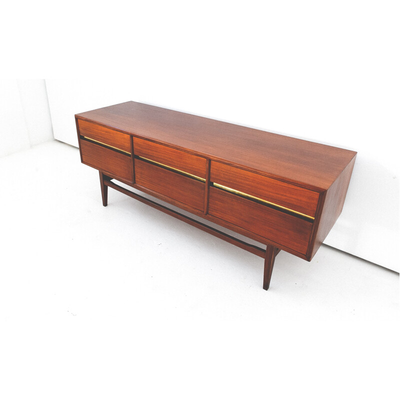 Italian rosewood chest of drawers - 1950s