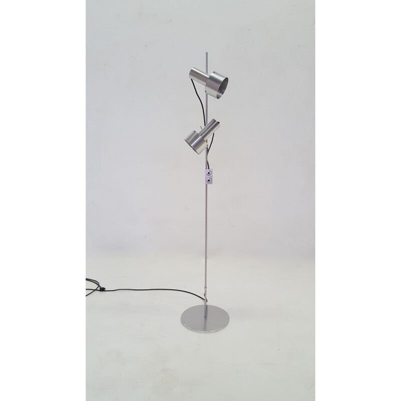 TA spot aluminum floor lamp by Peter Nelson for Architectural Lighting Company - 1960s