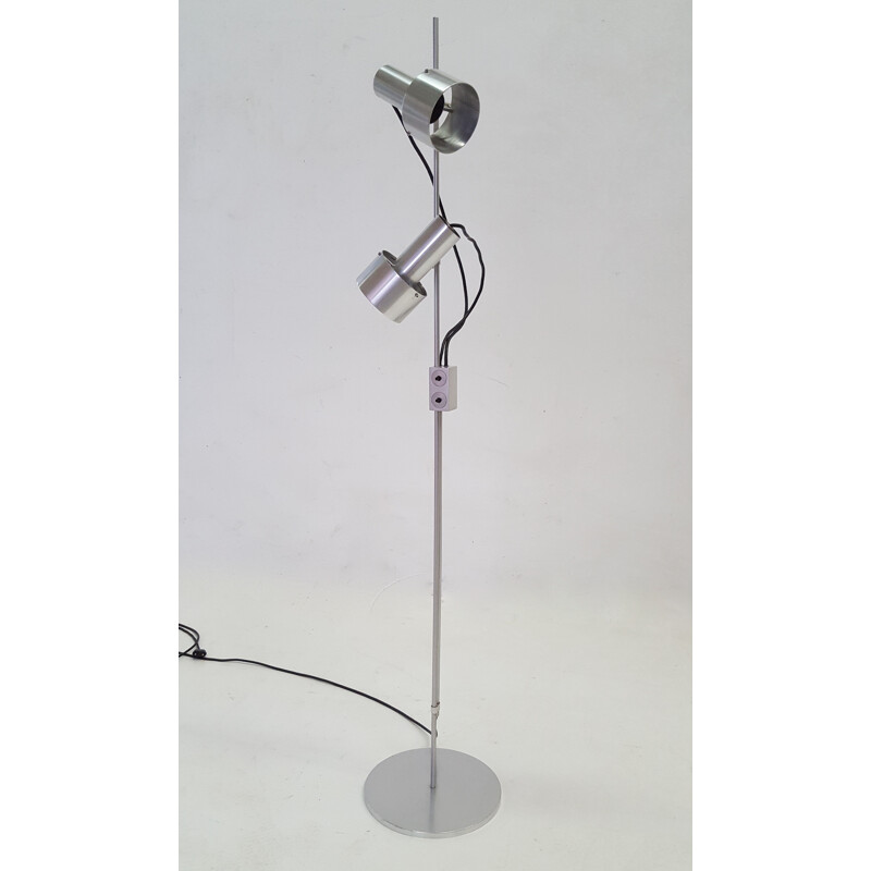 TA spot aluminum floor lamp by Peter Nelson for Architectural Lighting Company - 1960s