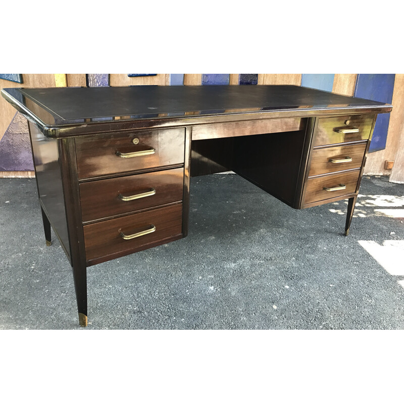 Mid-century desk in wood - 1940s