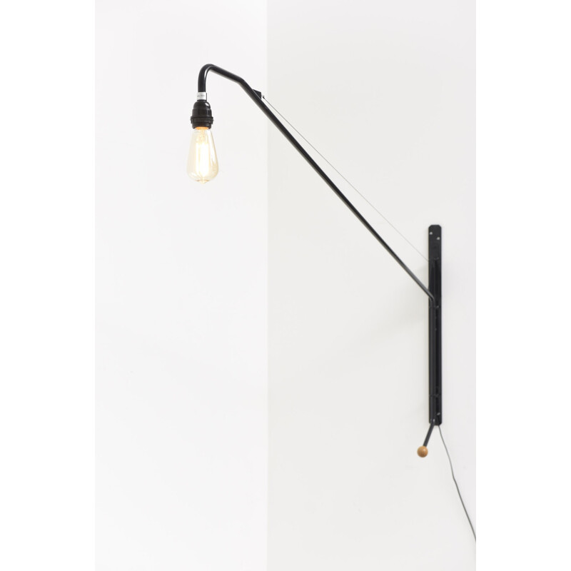 Articulated wall lamp by Jean Prouvé - 1980s