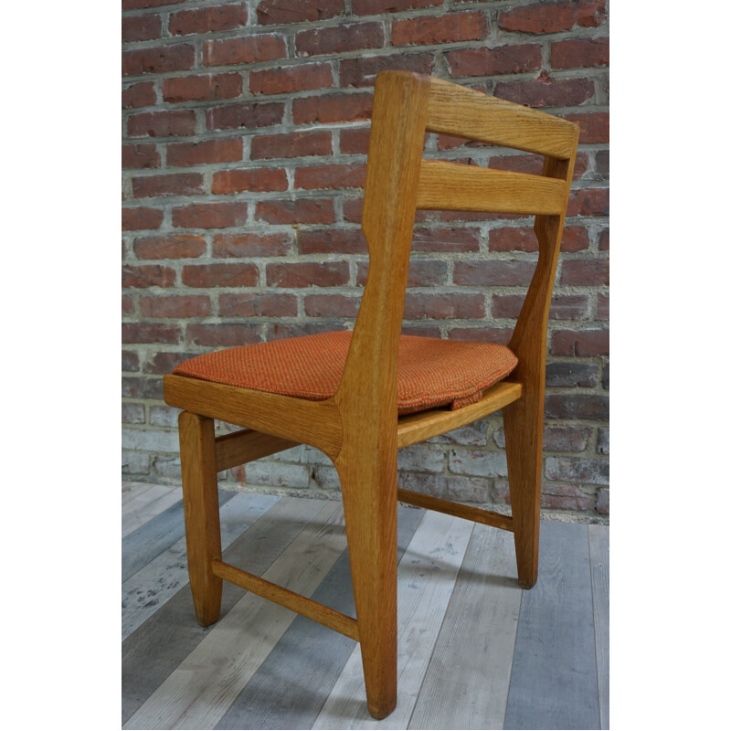 Suite de 6 chaises Raphael de Guillerme et Chambron pour votre Maison - 1960 