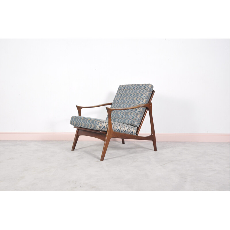 Mid-Century Danish teak easy chair by Arne Hovmand Olsen for Mogens Kold - 1960s