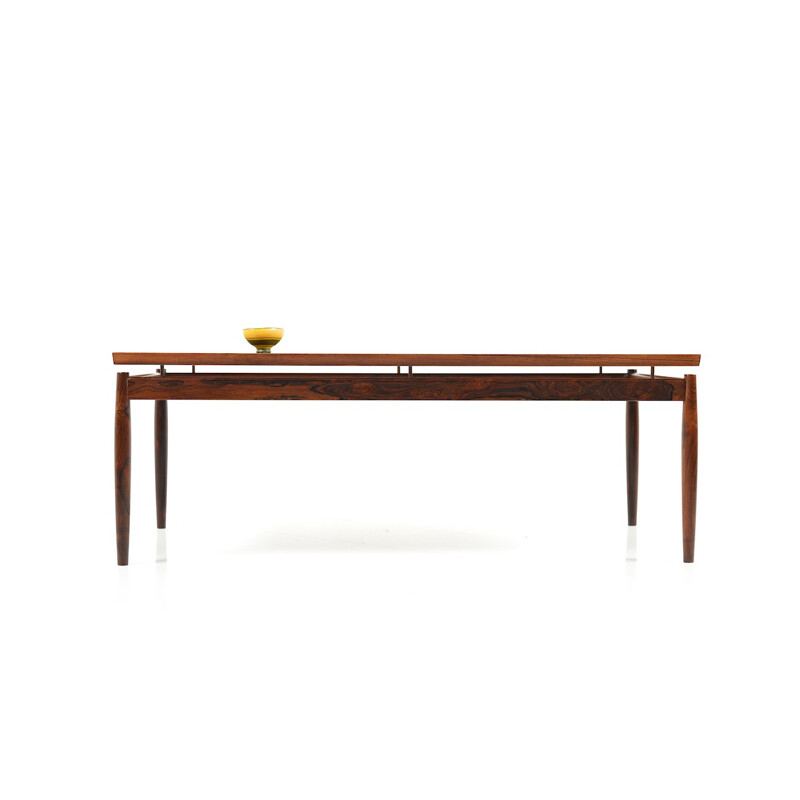 Rectangular Scandinavian rosewood table by Grete Jalk - 1960s