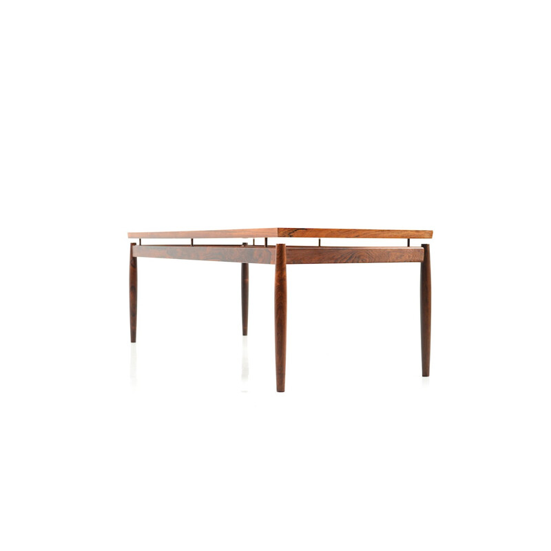 Rectangular Scandinavian rosewood table by Grete Jalk - 1960s