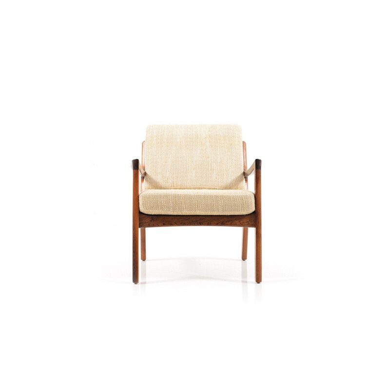 Senator easy chair in rosewood by Ole Wanscher - 1960s