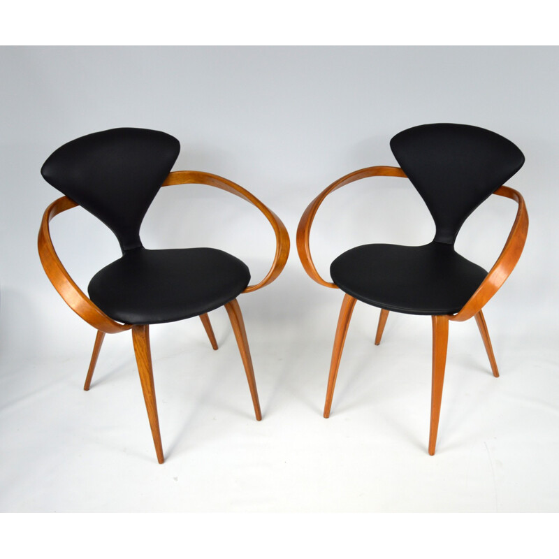 Pair of "Cherner" armchairs, Norman CHERNER - 1970s