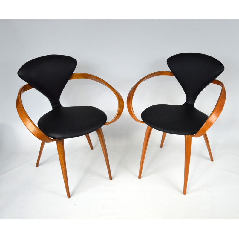 Paire de fauteuils "Cherner", Norman CHERNER - années 70