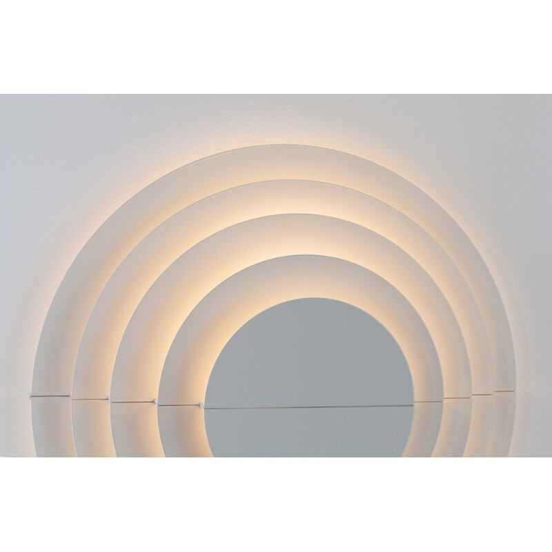 Mid century white wall lamp by Casati - 1970s