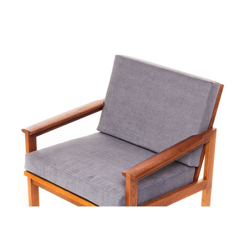 "Capella" armchair in teak by Illum Wikkelso for N. Eilersen - 1960s