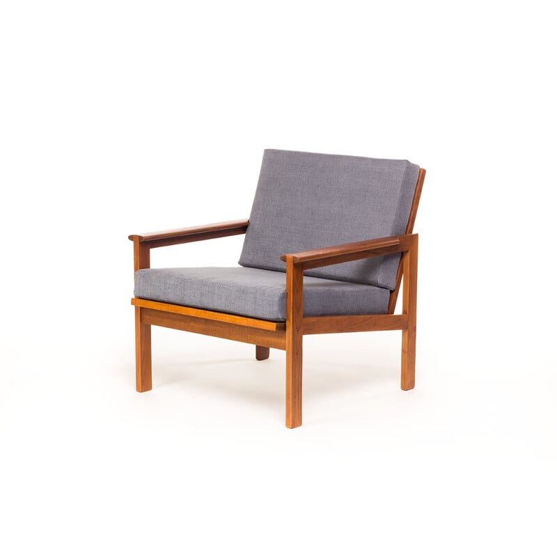 "Capella" armchair in teak by Illum Wikkelso for N. Eilersen - 1960s