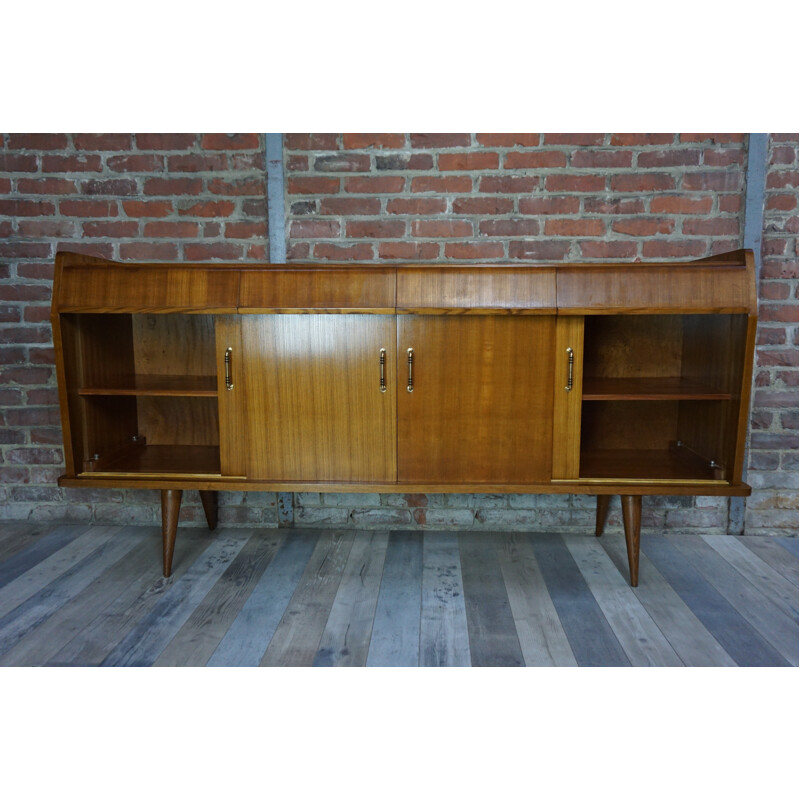 Mid-century sideboard in wood - 1950s