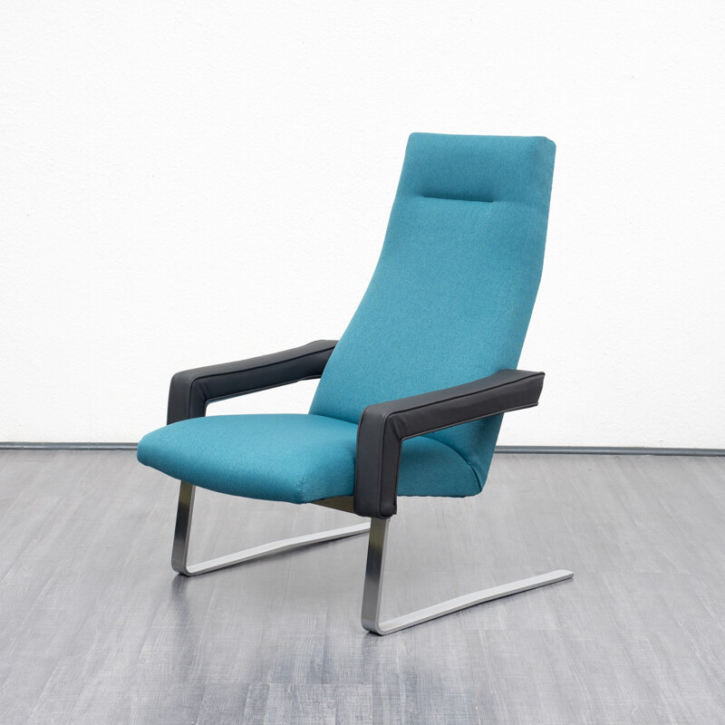 Mid century cantilever lounge armchair - 1970s