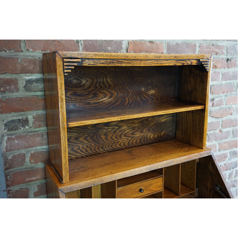 Mid century French wooden secretary - 1930s