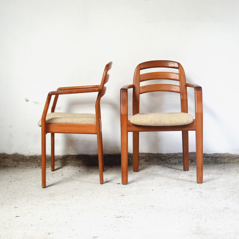 Ensemble de 4 fauteuils produits par Dyrlund - 1960 