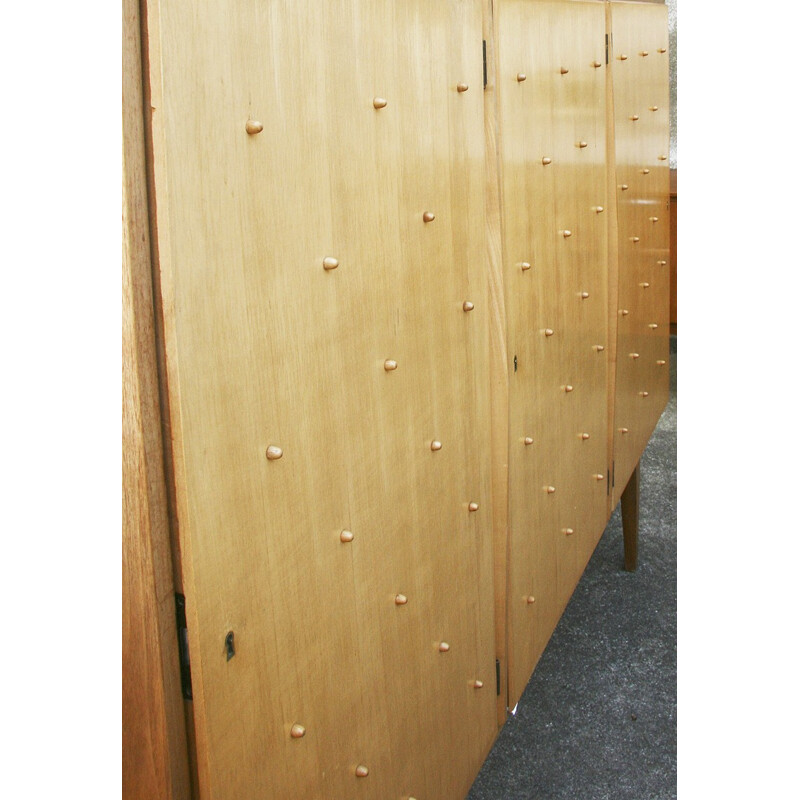 Armoire en bois de citronnier - 1950