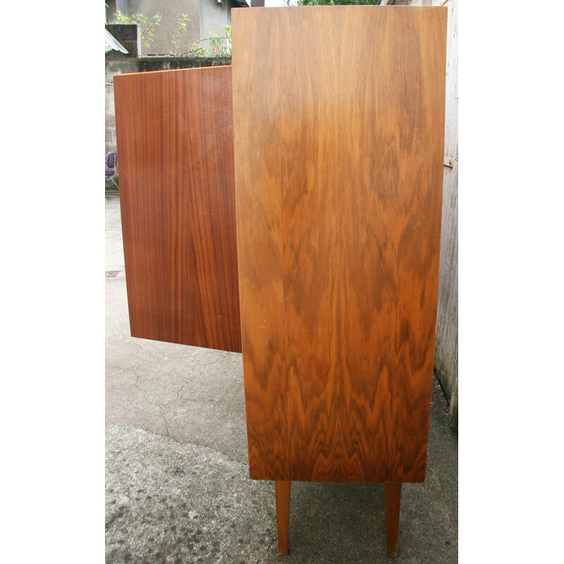 Lemon wood cabinet - 1950s