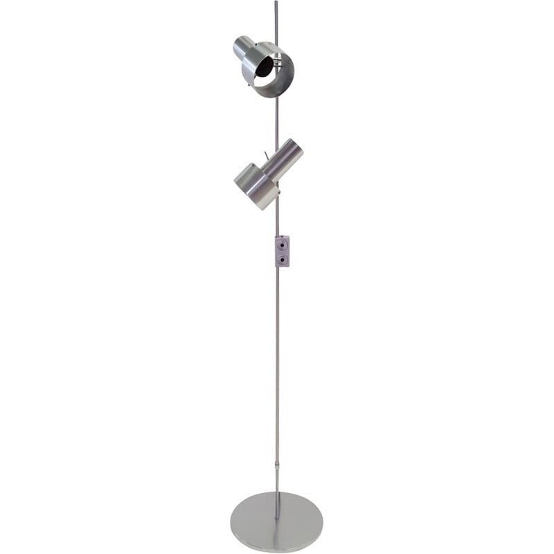 TA spot aluminum floor lamp by Peter Nelson for Architectural Lighting Company - 1960s