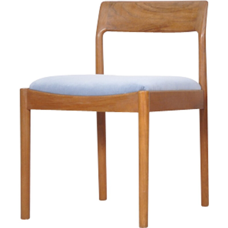 Set of 4 Mid-century teak dining chairs by Johannes Norregaard for Norregaard Mobelfabrik - 1960s