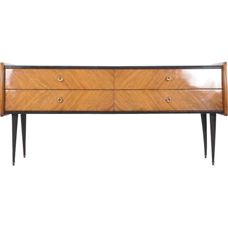 Mid-century Italian sideboard in rosewood - 1950s