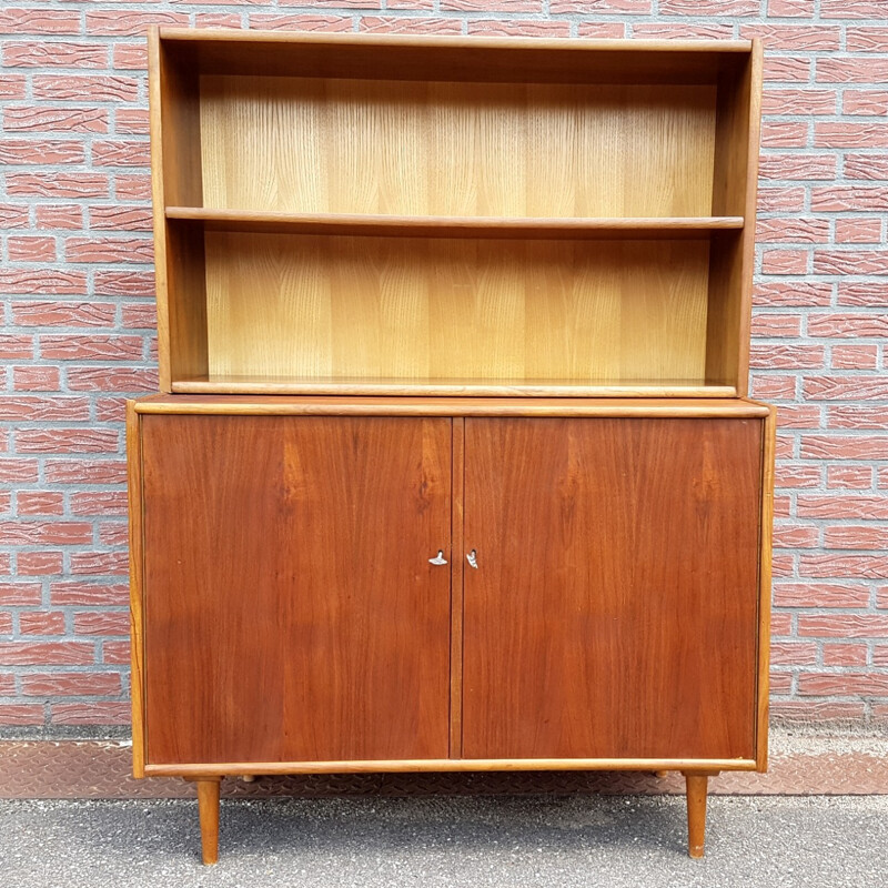 Teak Dutch high board - 1960s 