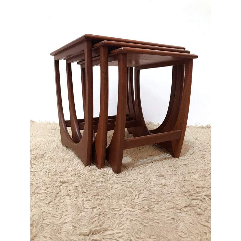 Mid century set of 3 Astro nesting tables by Victor Wilkins for G Plan - 1970s