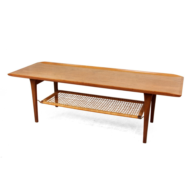 Mid-century teak coffee table by Hans Wegner - 1960s