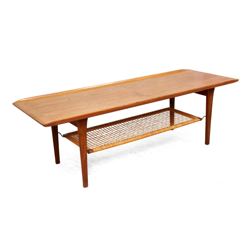Mid-century teak coffee table by Hans Wegner - 1960s