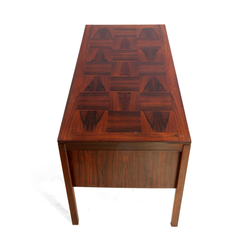 Mid century rosewood desk by Heggen of Norway - 1960s