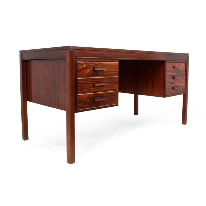 Mid century rosewood desk by Heggen of Norway - 1960s