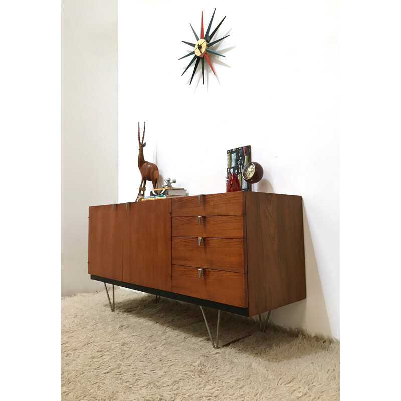 "S Range" sideboard in teak by John and Sylvia Read for Stag - 1960