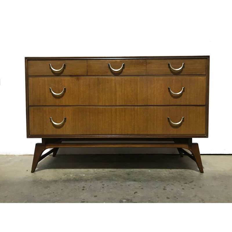 Commode en bois produite par Meredew Furniture - 1960
