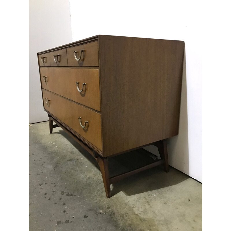 Wooden chest of drawers produced by Meredew Furniture - 1960s