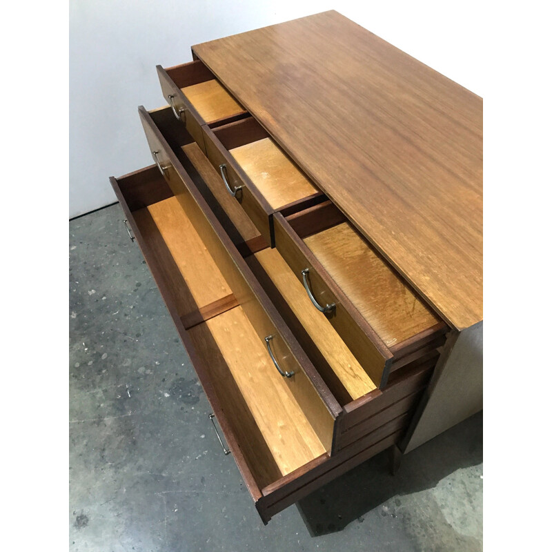 Commode en bois produite par Meredew Furniture - 1960