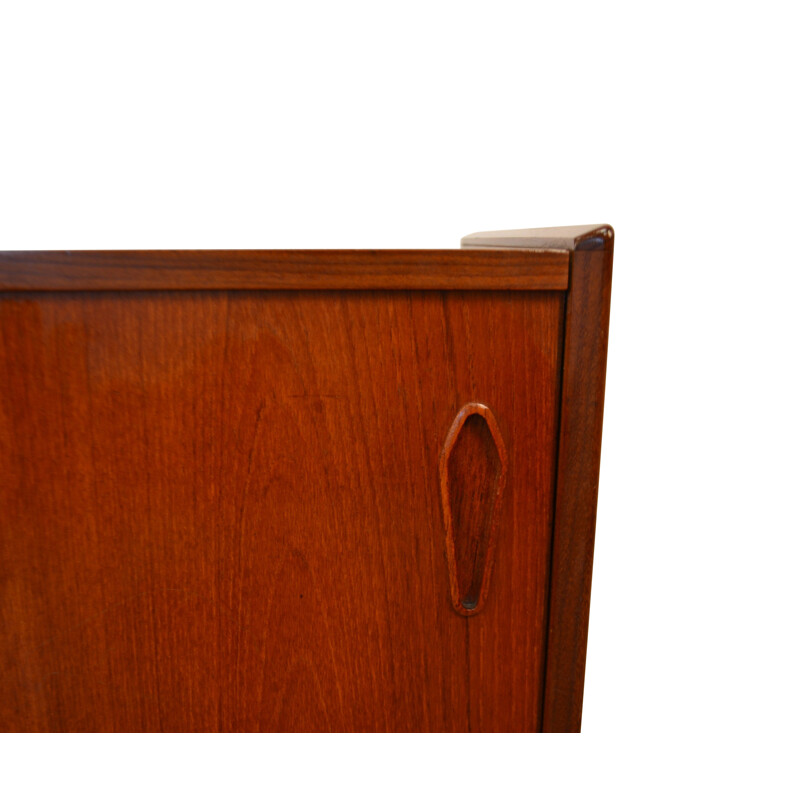 Danish sideboard in teak with 5 drawers - 1960s