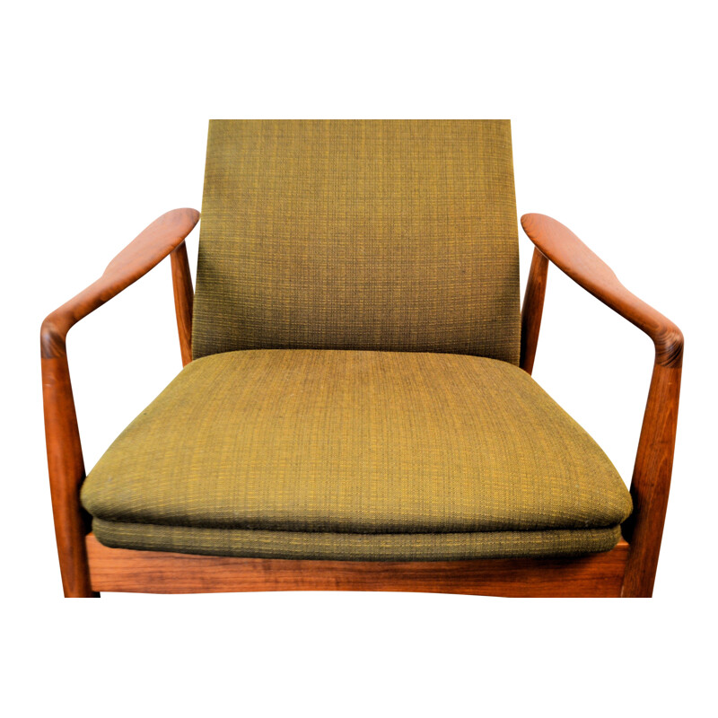  lounge teak armchair by Søren J. Ladefoged - 1960s