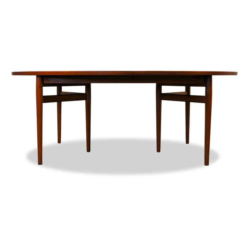 Model 212 teak dining table by Arne Vodderover - 1960s 