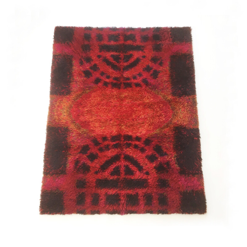 RYA rug by Ritva Puotila for Finnrya Oy AB, Finland - 1960s