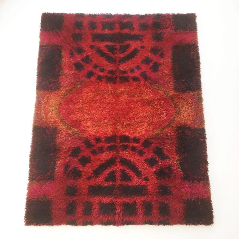 RYA rug by Ritva Puotila for Finnrya Oy AB, Finland - 1960s