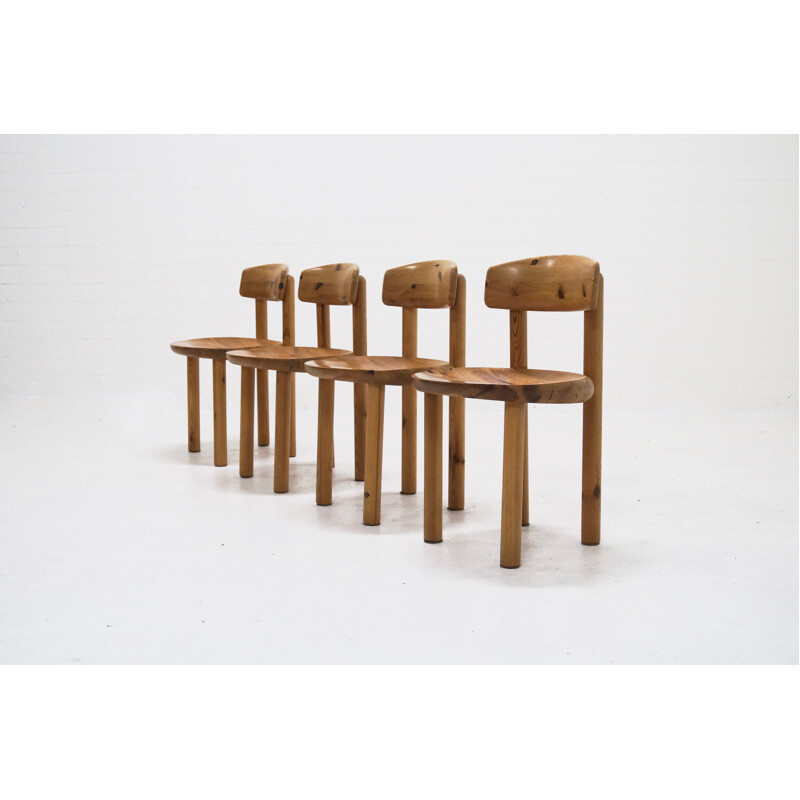 Set of 4 chairs by Rainer Daumiller for Hirtshal Sawmill - 1970s