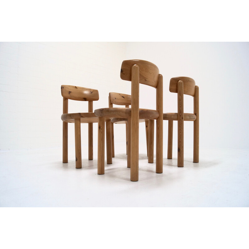 Set of 4 chairs by Rainer Daumiller for Hirtshal Sawmill - 1970s